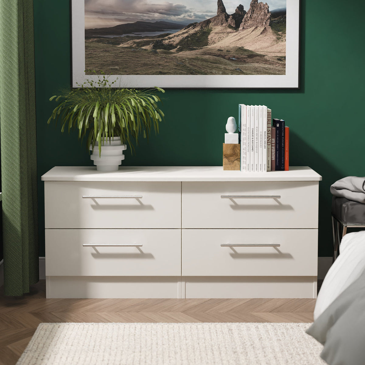 Bramwell 4 Drawer Low Storage Unit