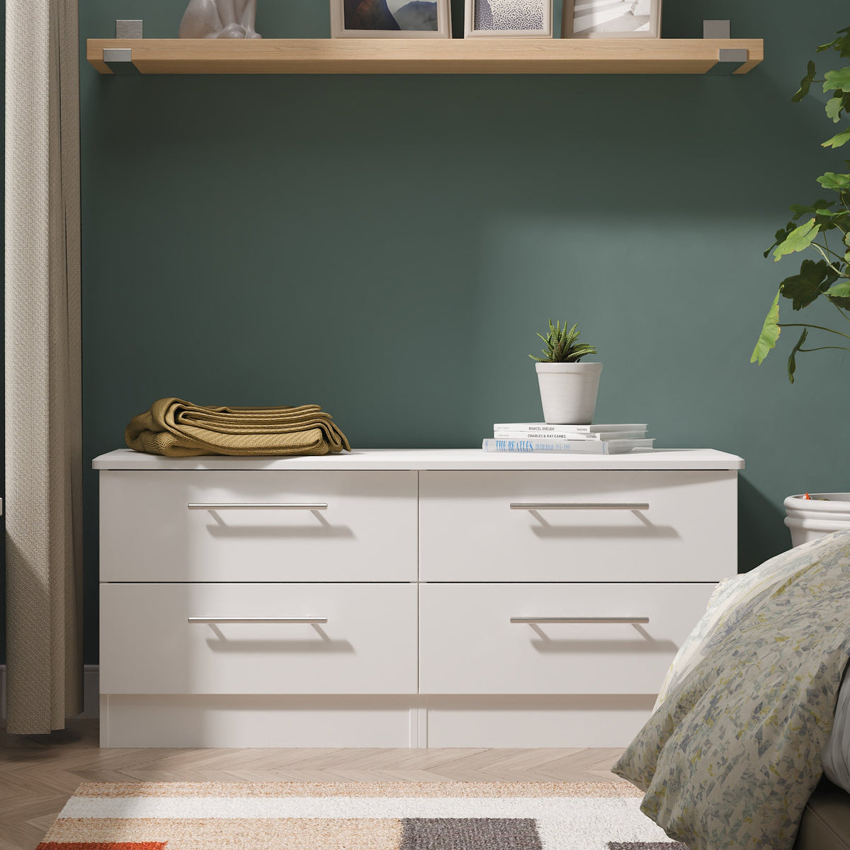 Bramwell 4 Drawer Low Storage Unit