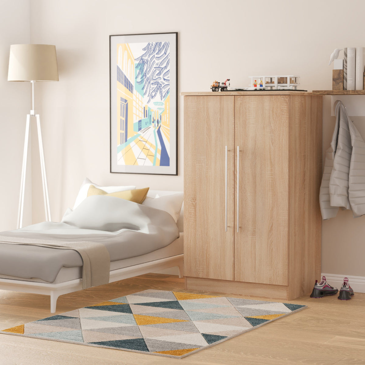 Bramwell 2 Door Small Wardrobe