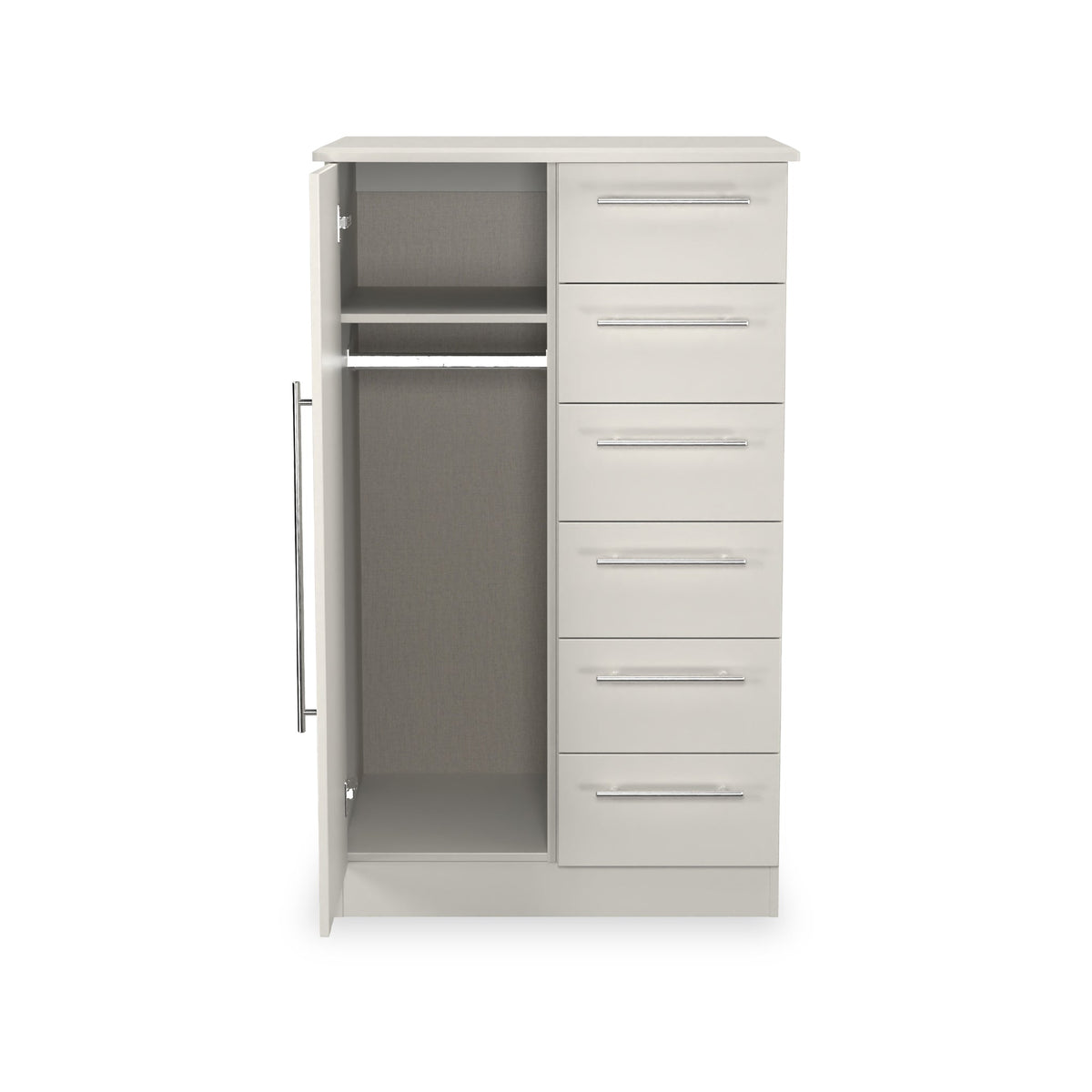 Bramwell Childrens Single 6 Drawer Wardrobe