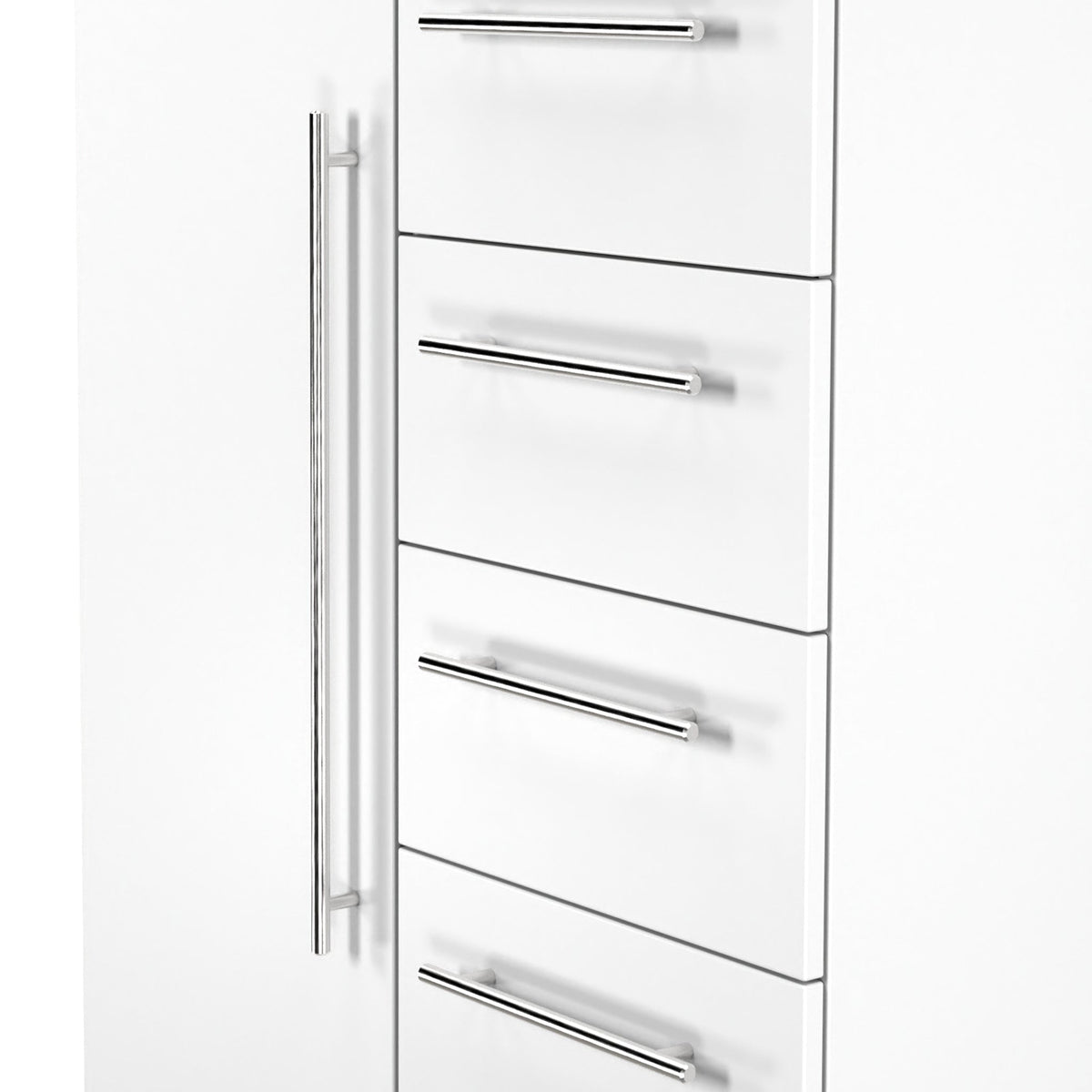 Bramwell Childrens Single 6 Drawer Wardrobe