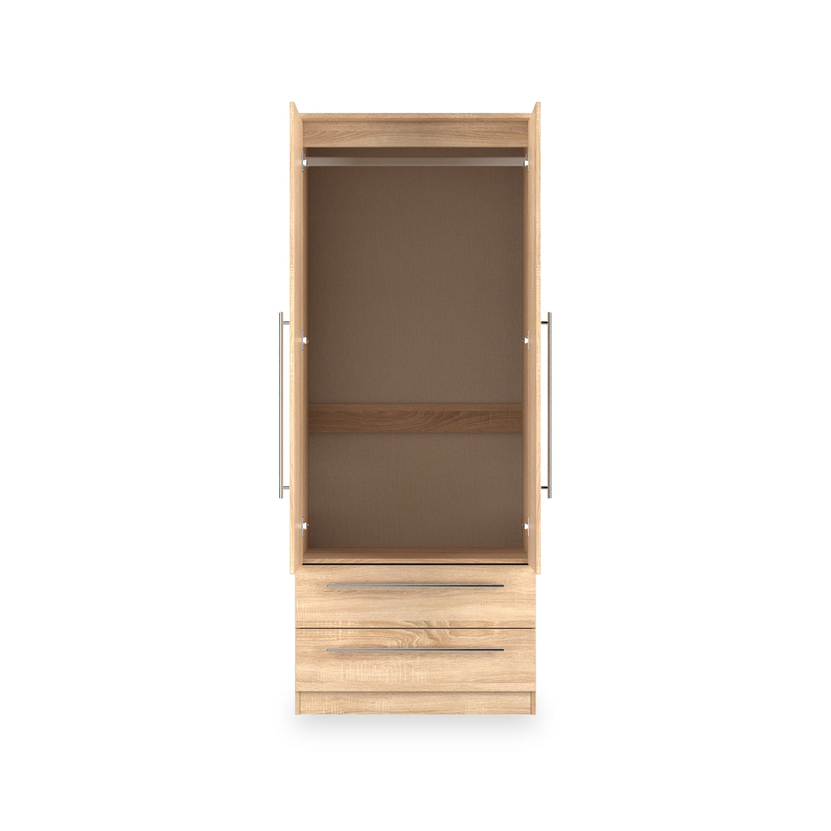 Bramwell Double Wardrobe With Drawers
