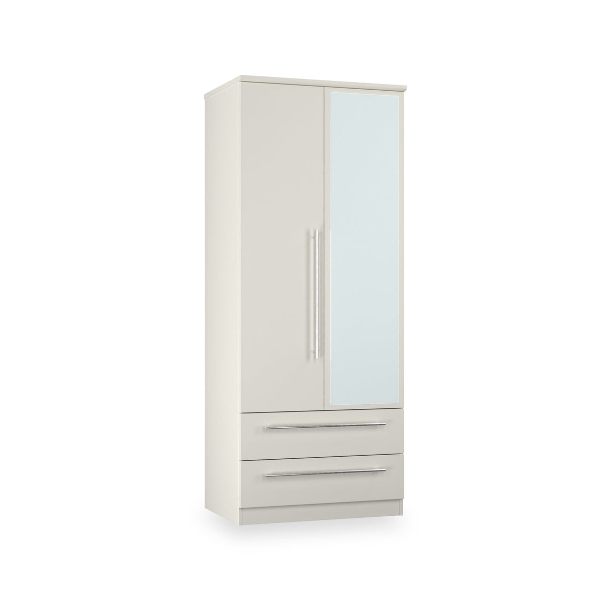 Bramwell Double Mirrored Wardrobe With Drawers