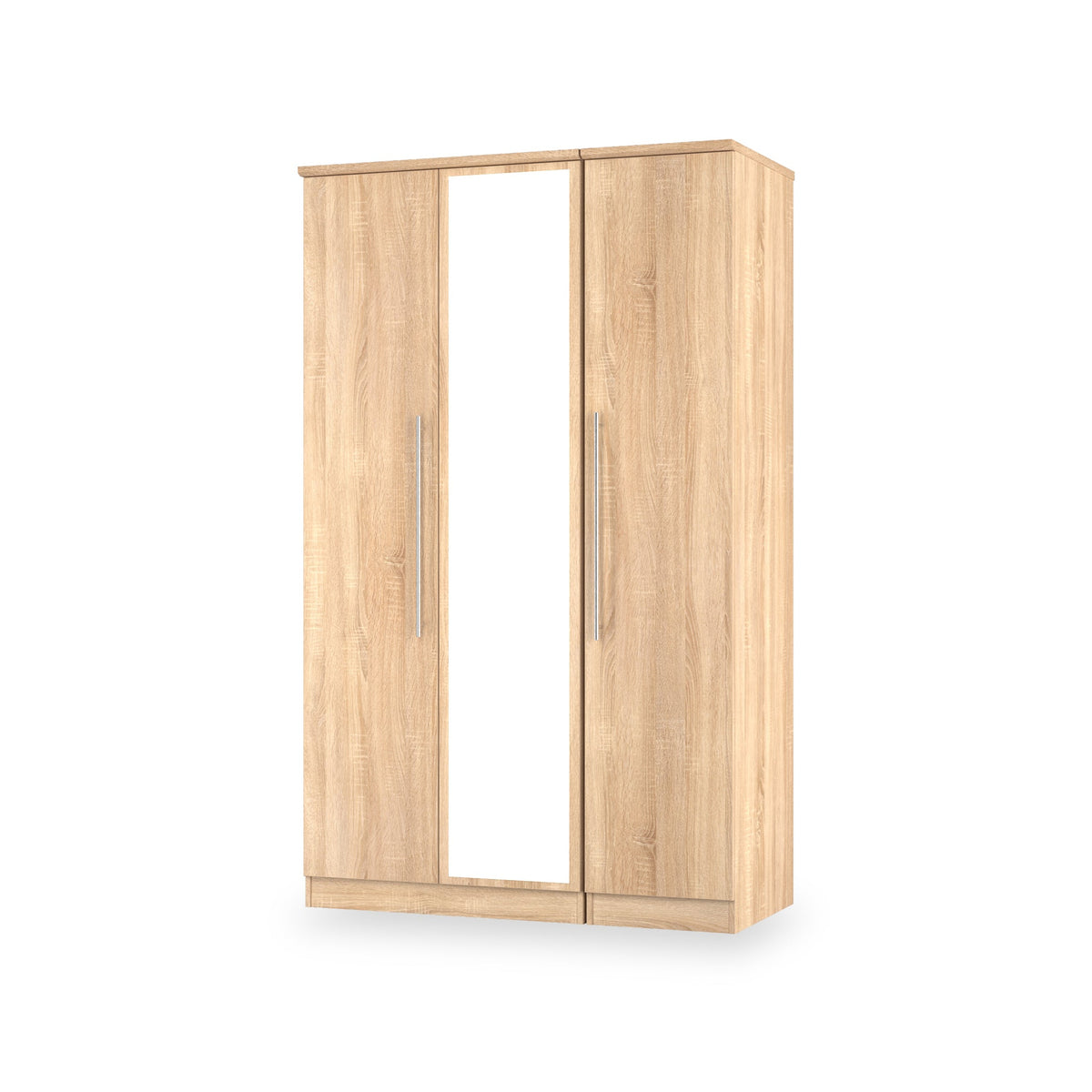 Bramwell Triple Mirrored Wardrobe