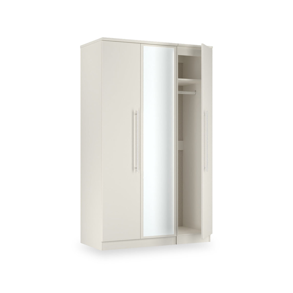 Bramwell Triple Mirrored Wardrobe