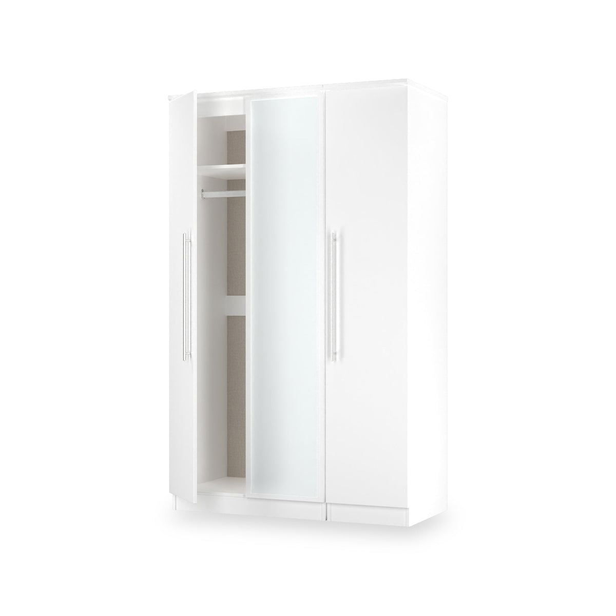 Bramwell Triple Mirrored Wardrobe