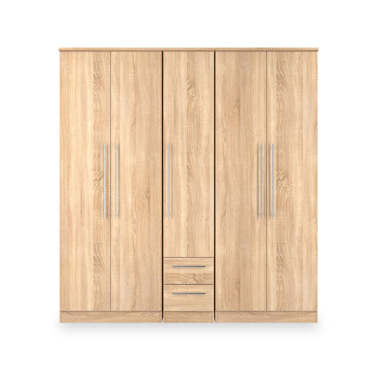 Bramwell 5 Door Wardrobe With Drawers