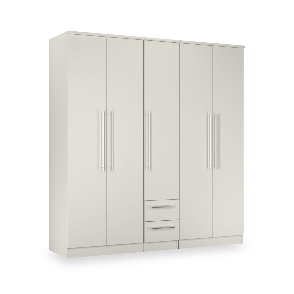 Bramwell 5 Door Wardrobe With Drawers