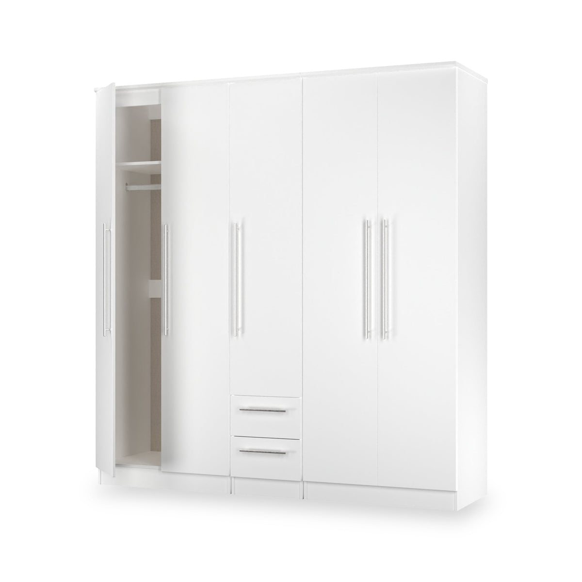 Bramwell 5 Door Wardrobe With Drawers