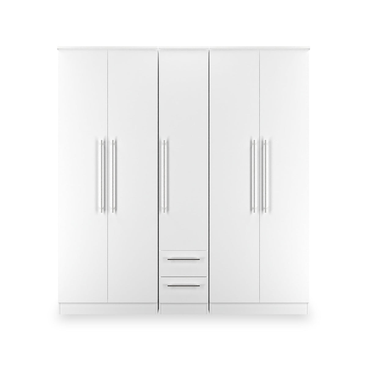 Bramwell 5 Door Wardrobe With Drawers