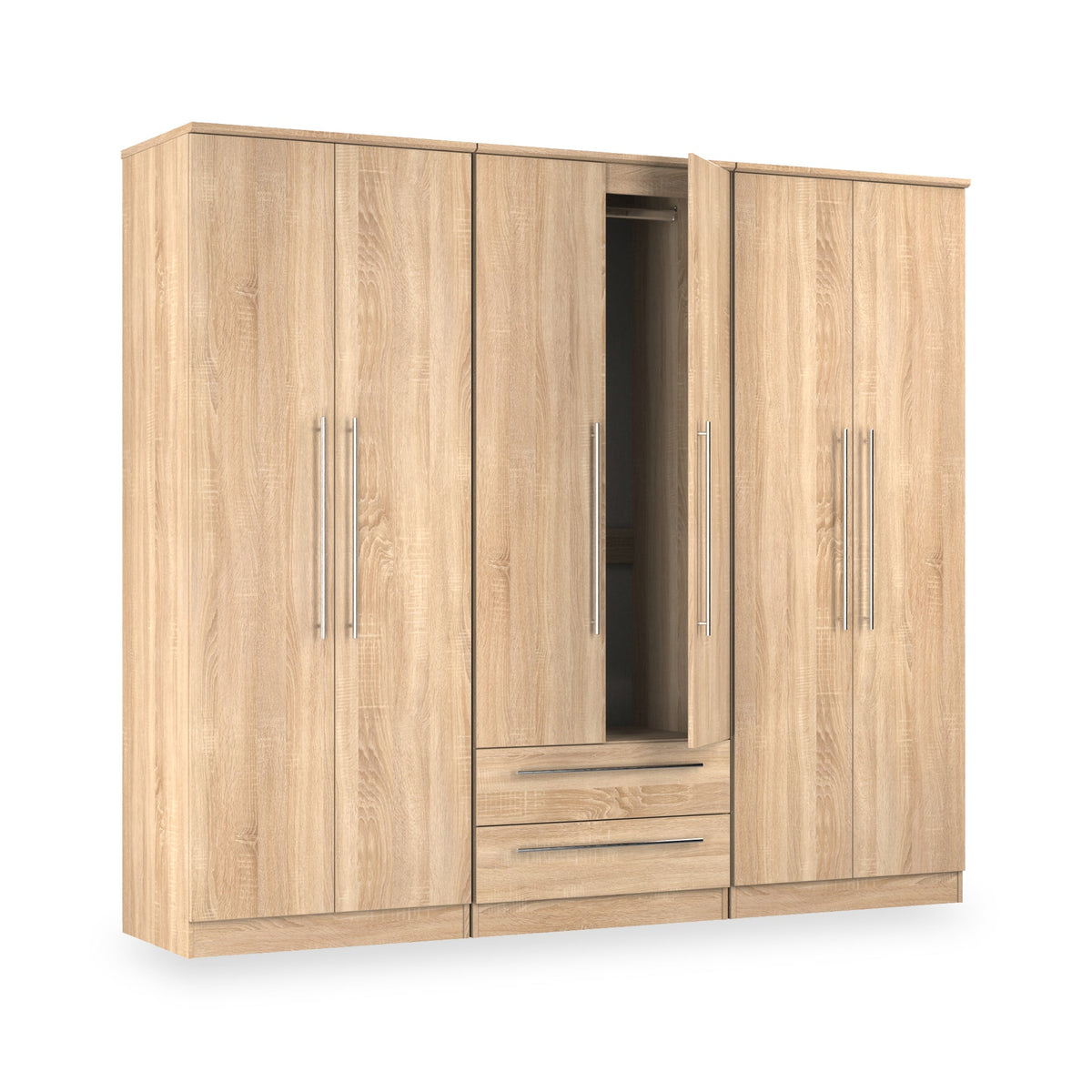 Bramwell 6 Door Wardrobe With Drawers