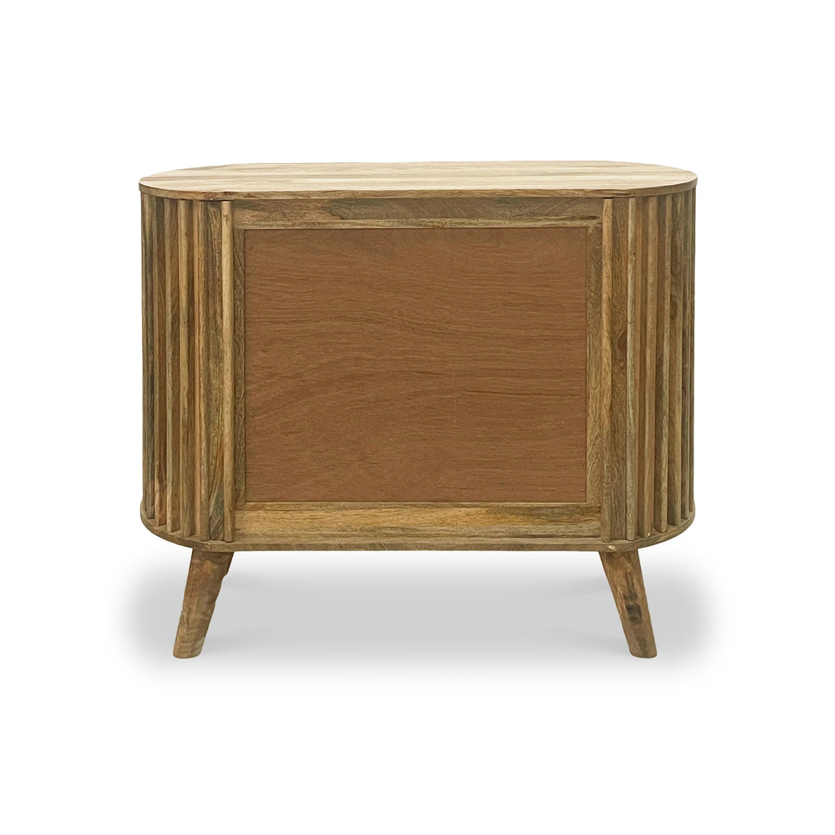 Leo Slatted Mango Wood 2 Door Sideboard