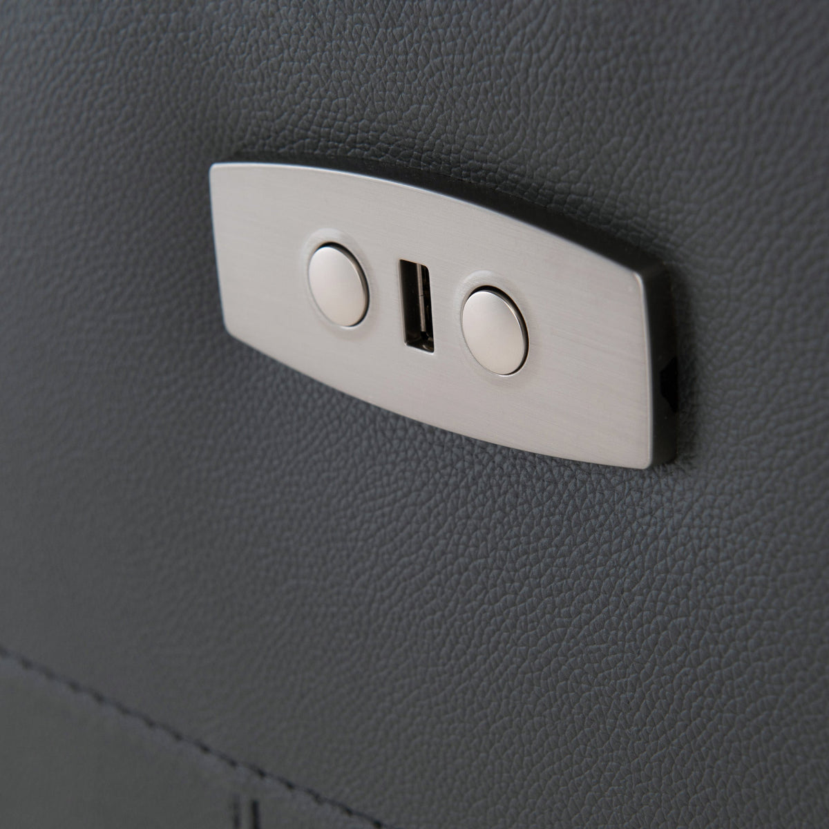 Talbot Leather Power Reclining Armchair