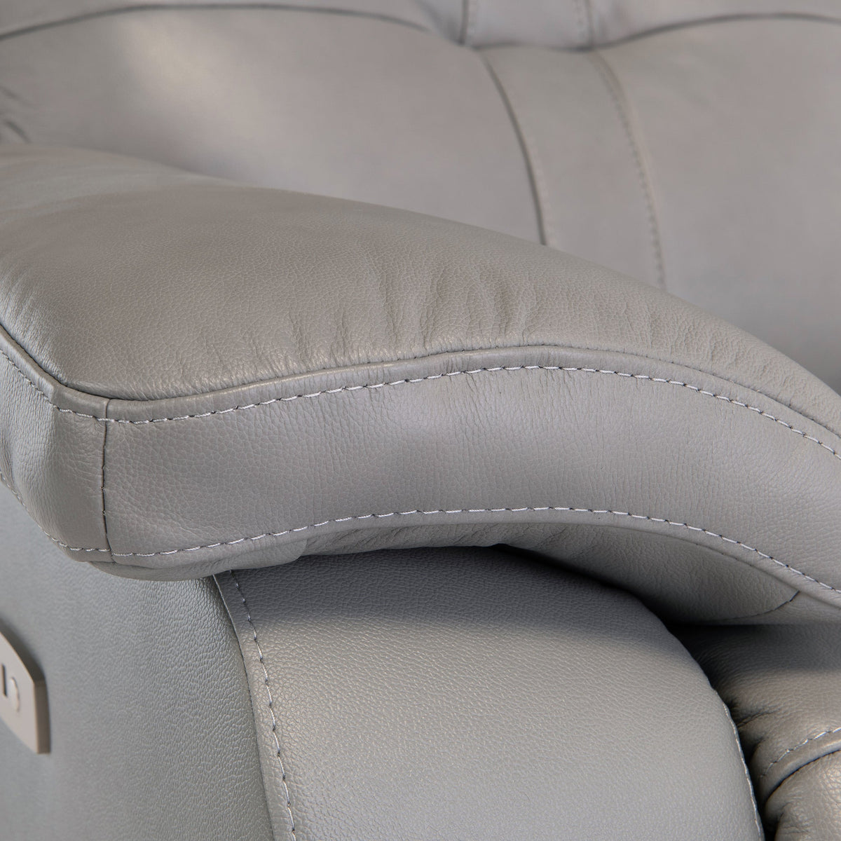 Talbot Leather Power Reclining 3 Seater Sofa
