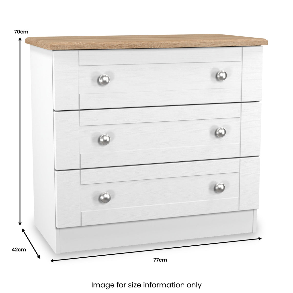 Marlowe 3 Drawer Chest