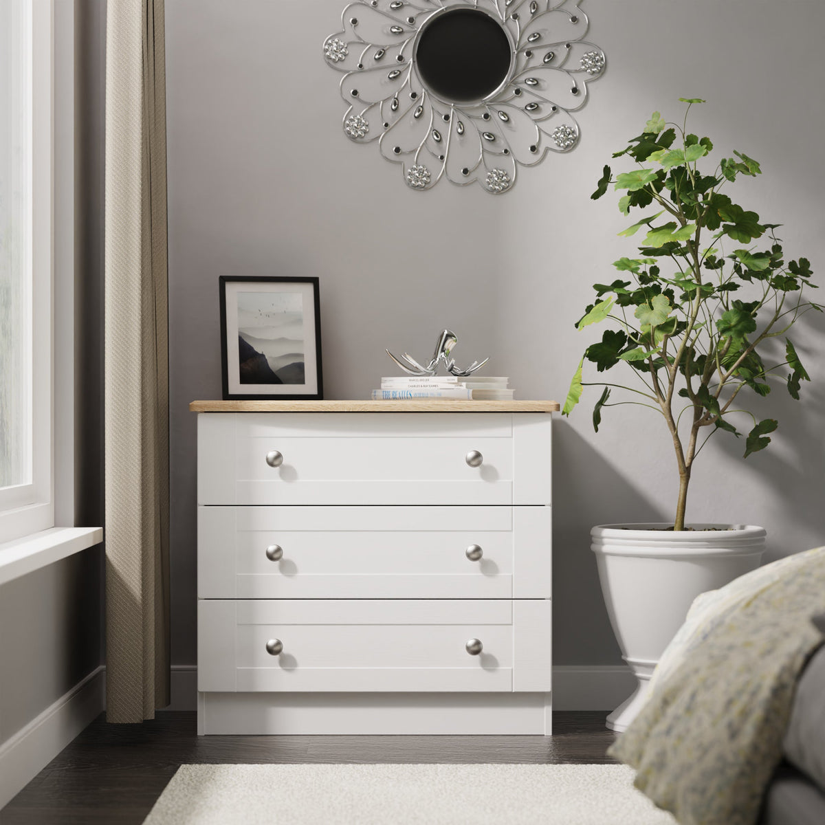 Marlowe 3 Drawer Chest