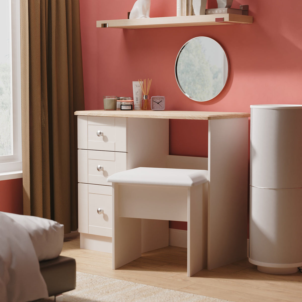 Marlowe 3 Drawer Dressing Table