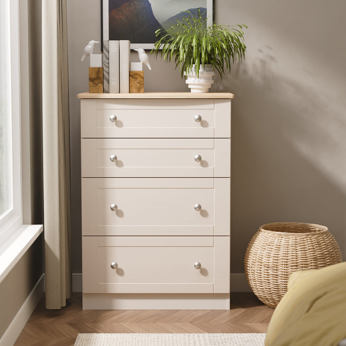 Marlowe 4 Drawer Deep Chest