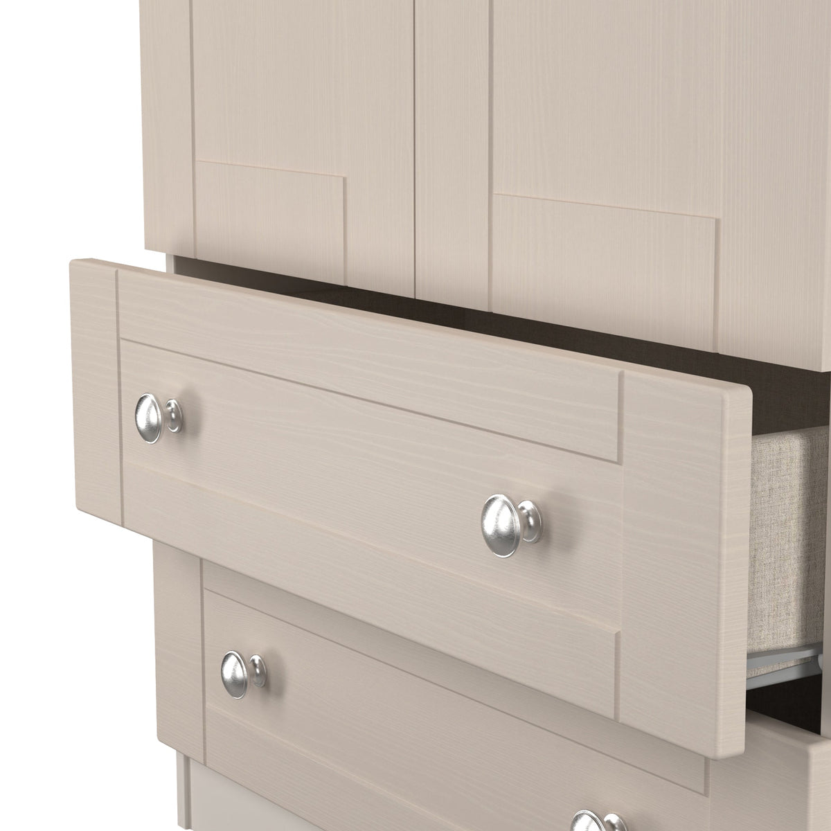 Marlowe Double Wardrobe With Drawers