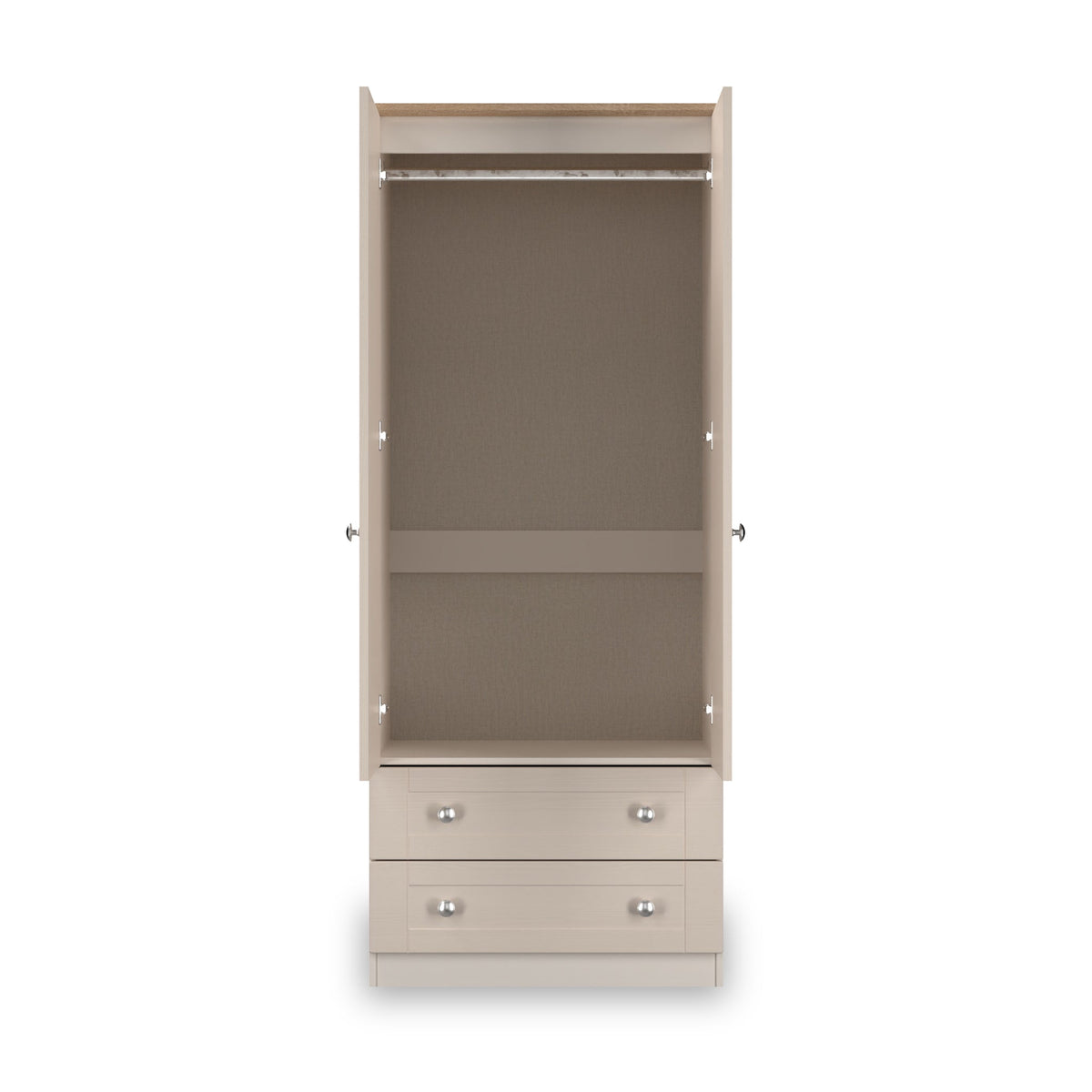 Marlowe Double Wardrobe With Drawers