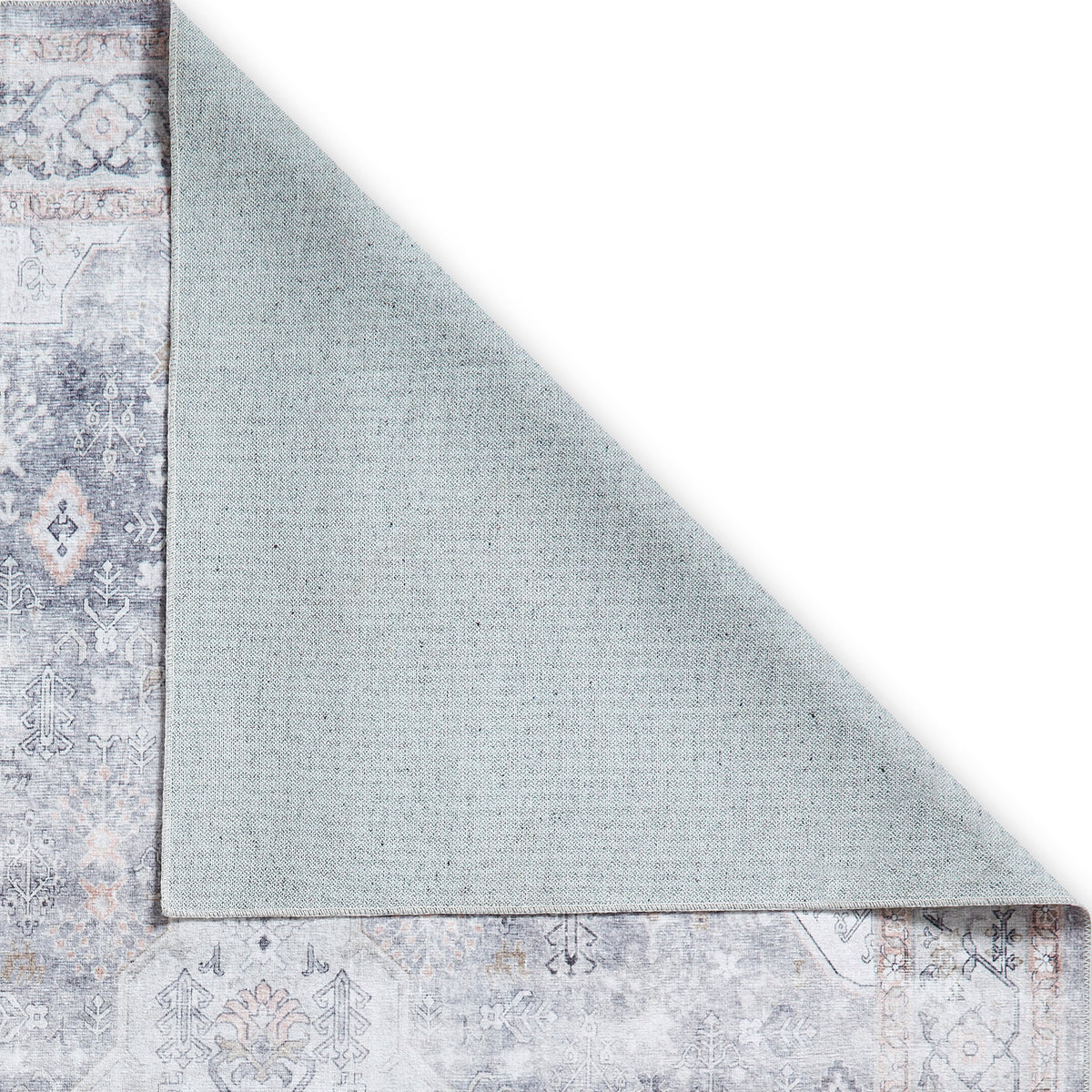 Lincoln Distressed Medallion Rug