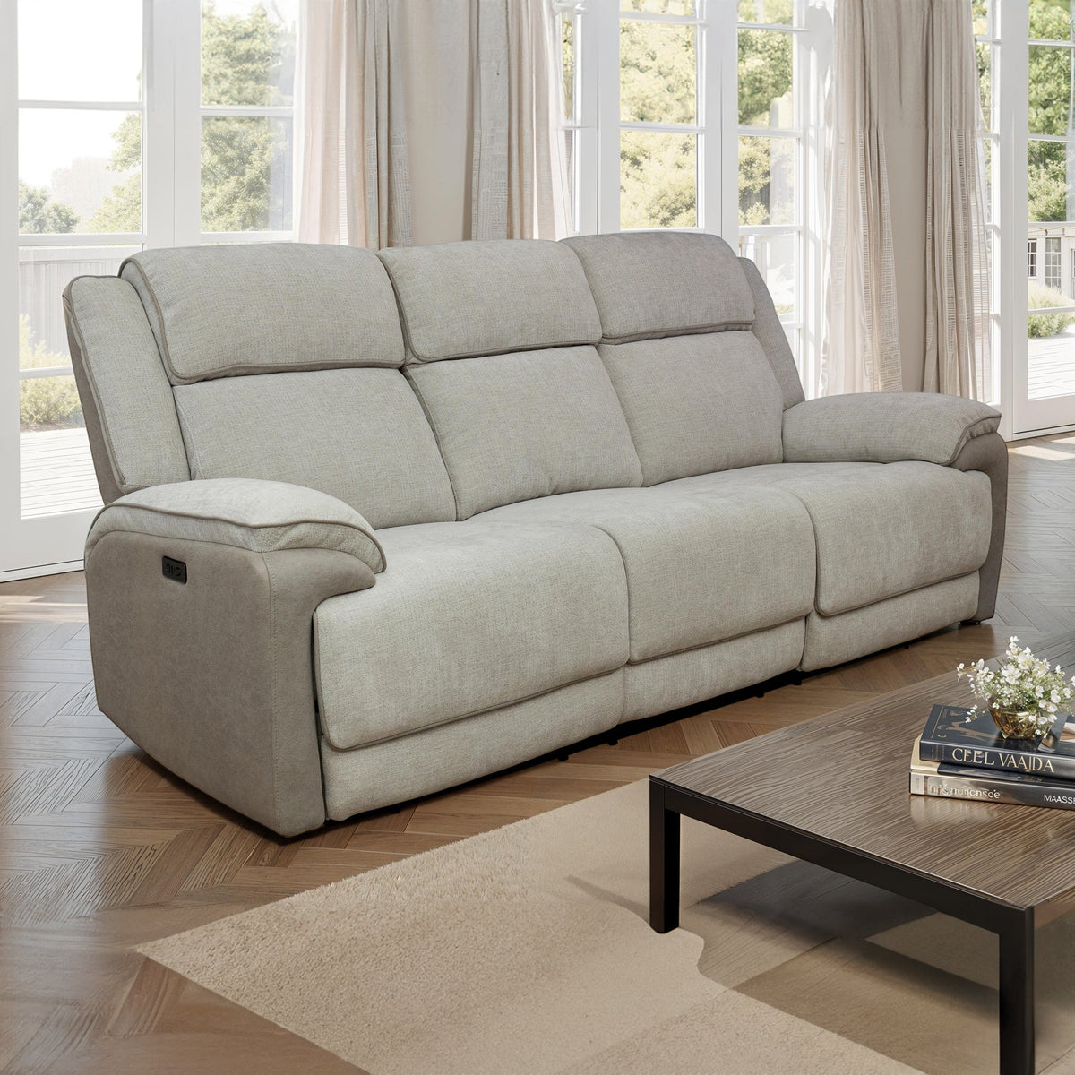 Redgrave 3 Seater Power Recliner Sofa