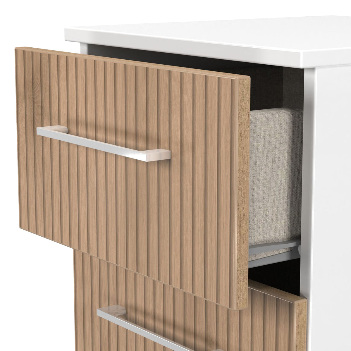 Ellington 3 Drawer Bedside Table