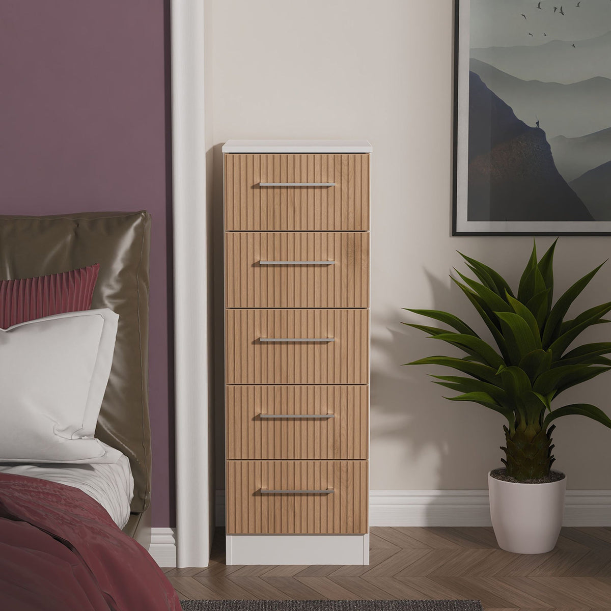 Ellington 5 Drawer Tallboy