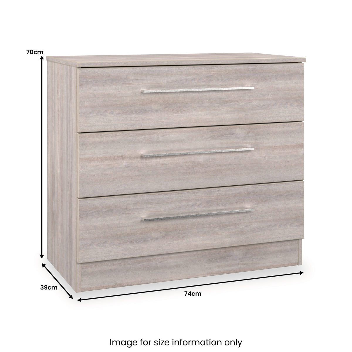 Ellington 3 Drawer Chest
