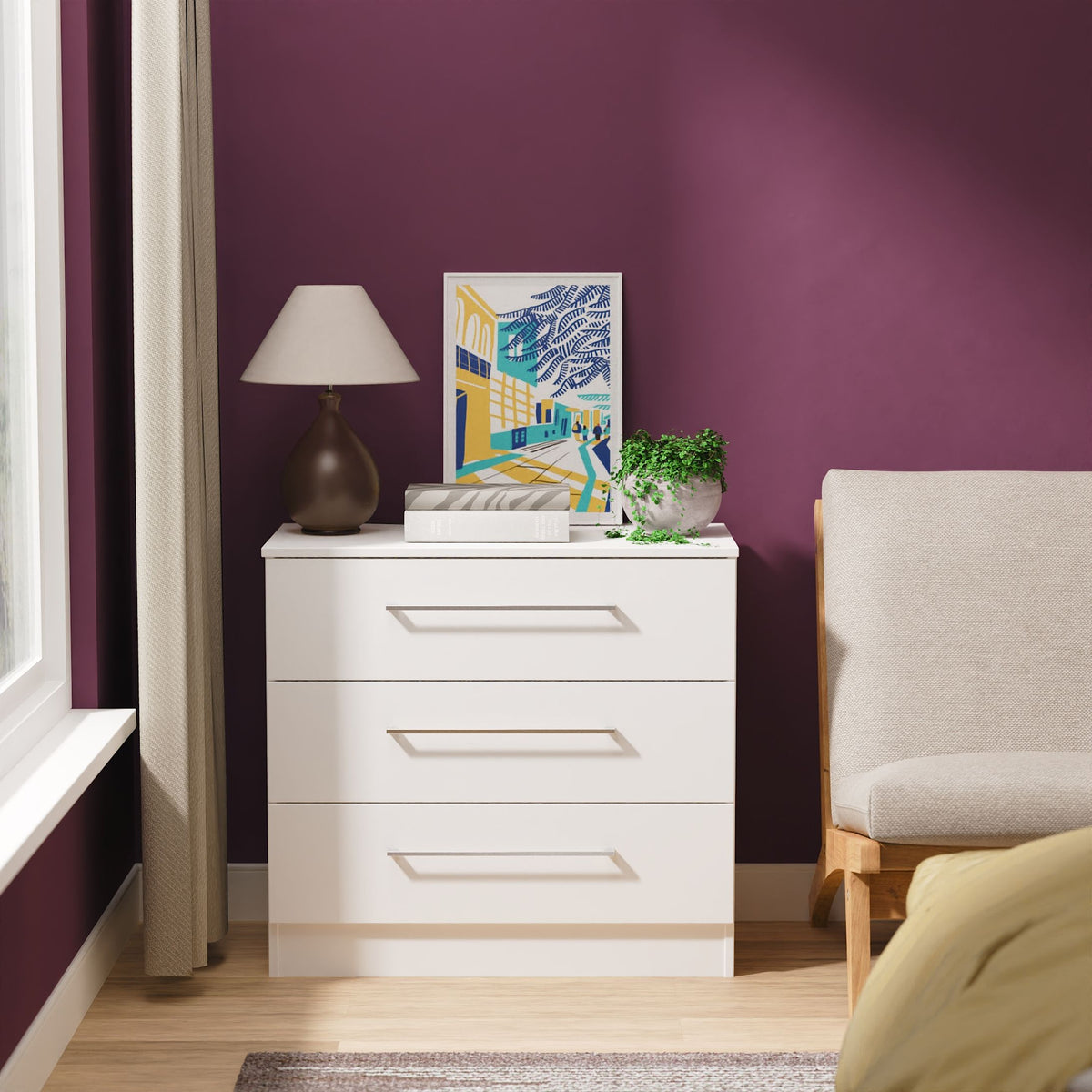 Ellington 3 Drawer Chest