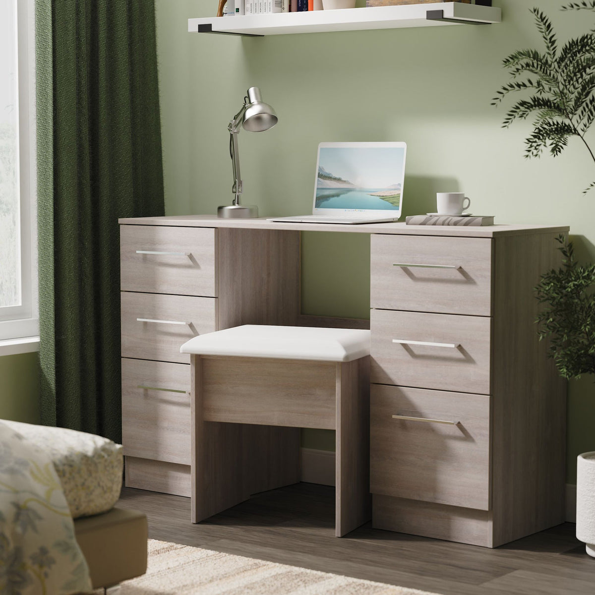 Ellington 6 Drawer Desk