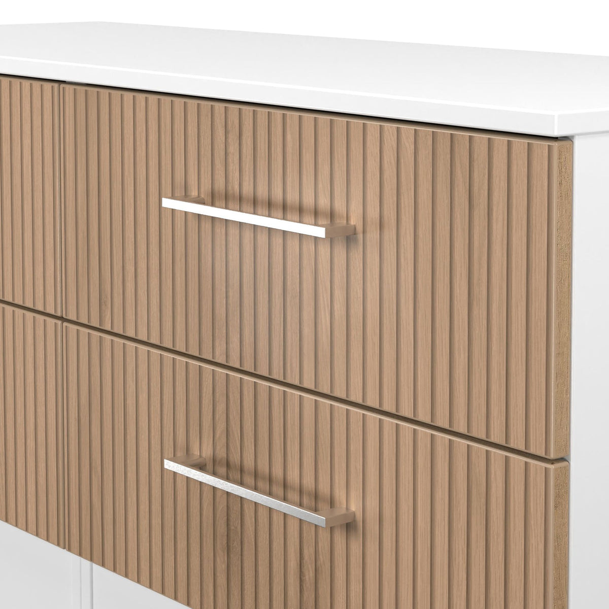 Ellington 4 Drawer Low Storage Unit