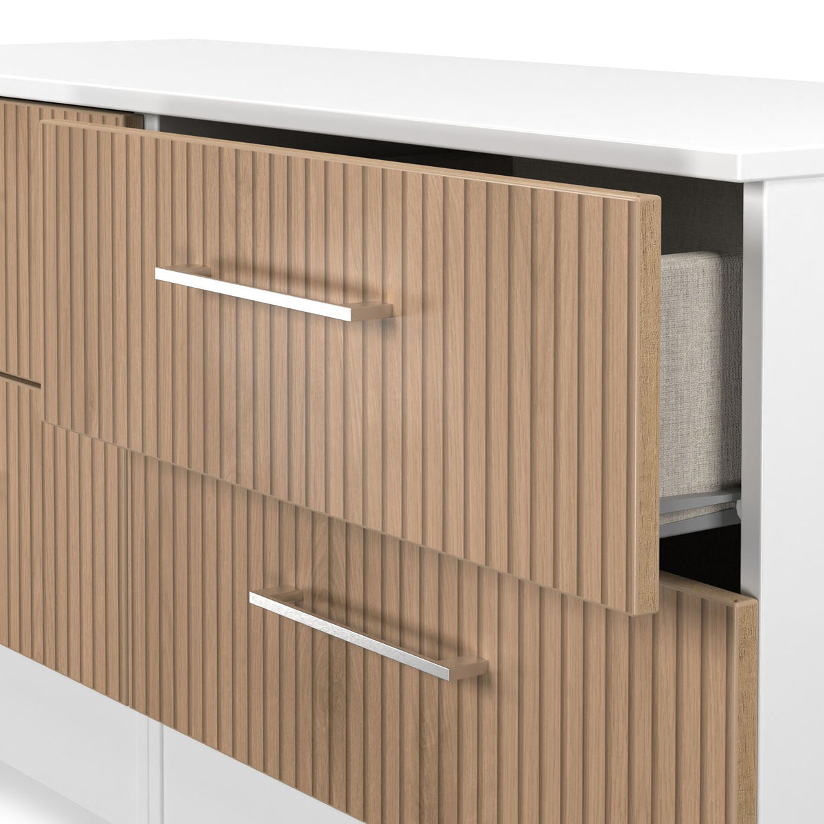 Ellington 4 Drawer Low Storage Unit