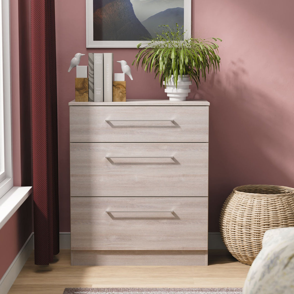 Ellington 3 Drawer Deep Chest