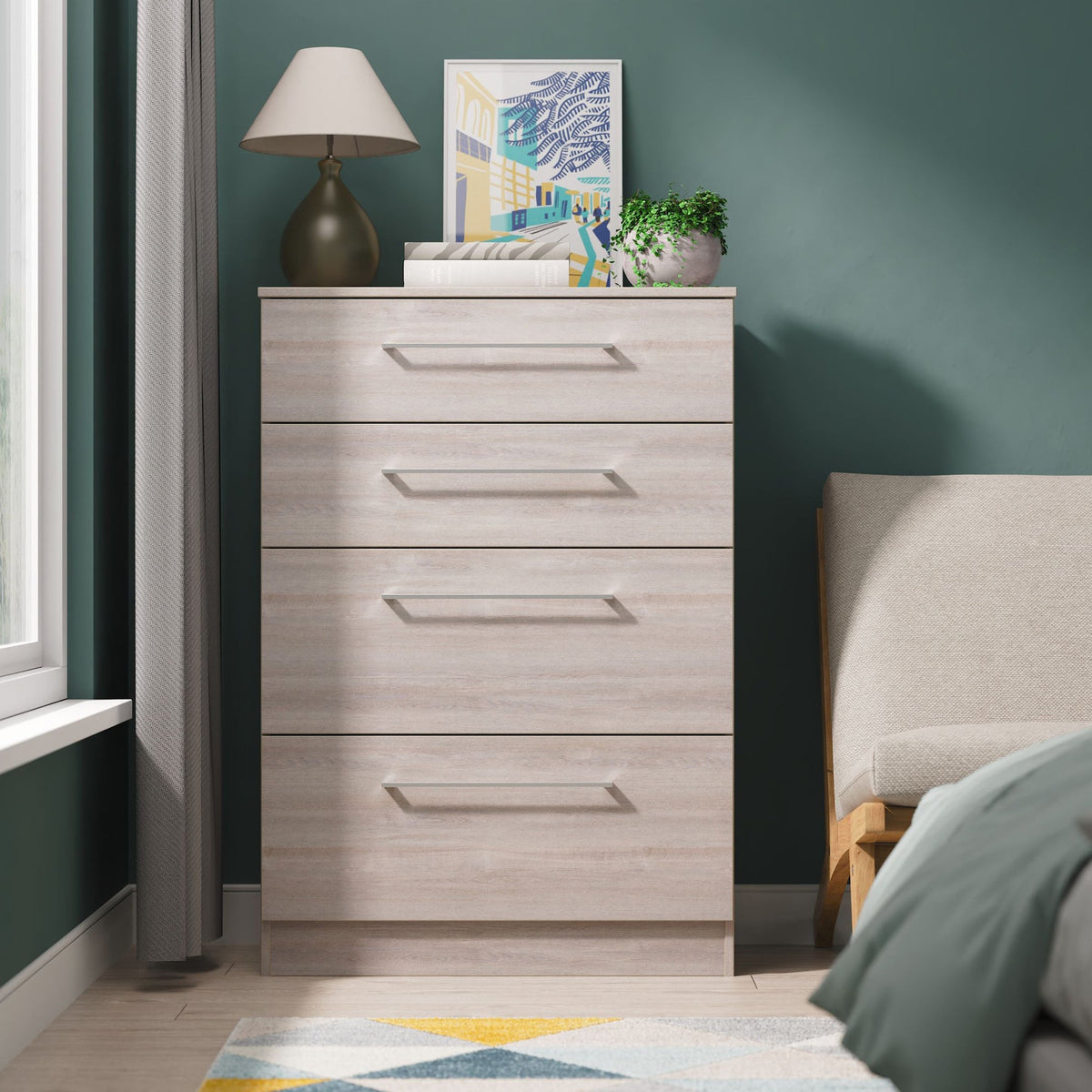 Ellington 4 Drawer Deep Chest