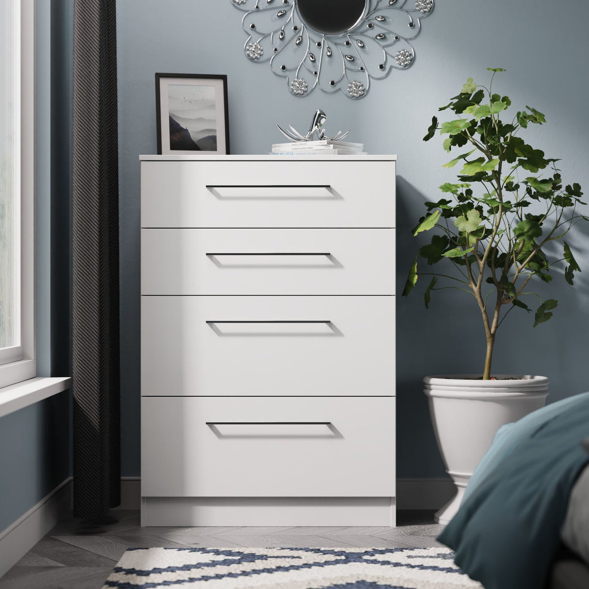 Ellington 4 Drawer Deep Chest