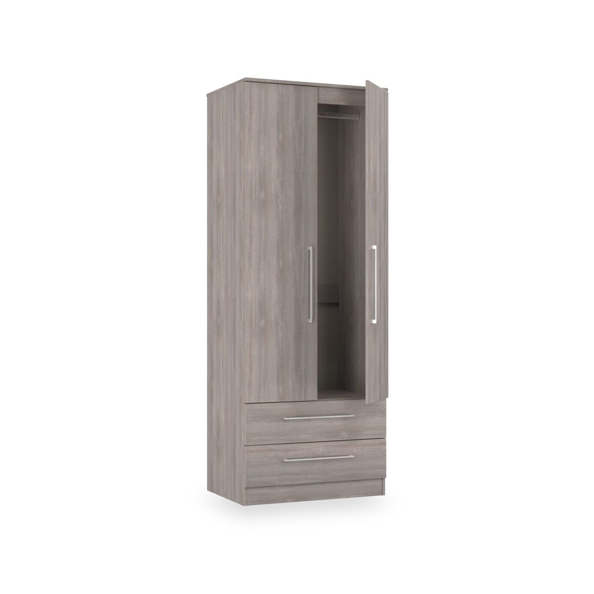 Ellington Double Wardrobe With Drawers