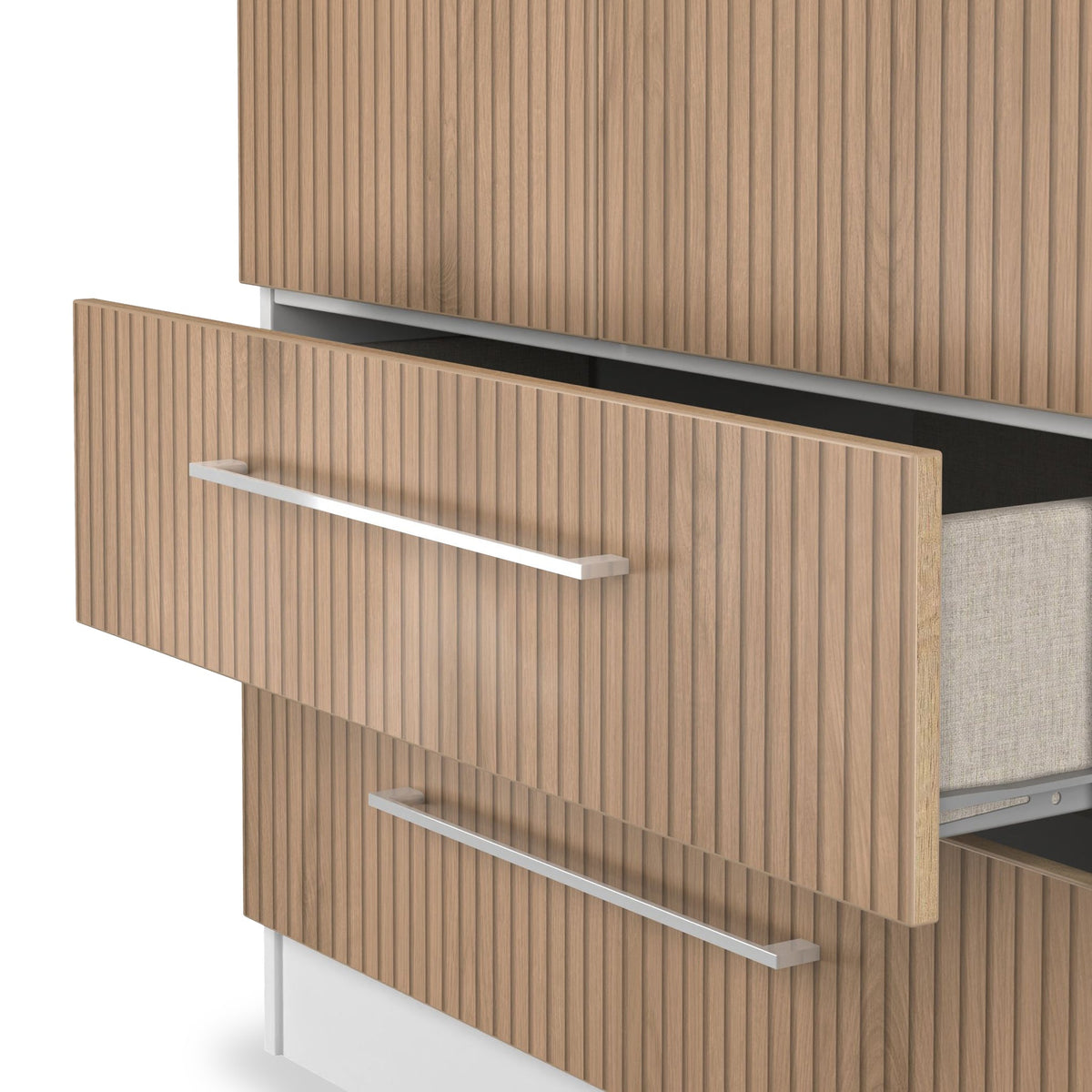 Ellington Double Wardrobe With Drawers