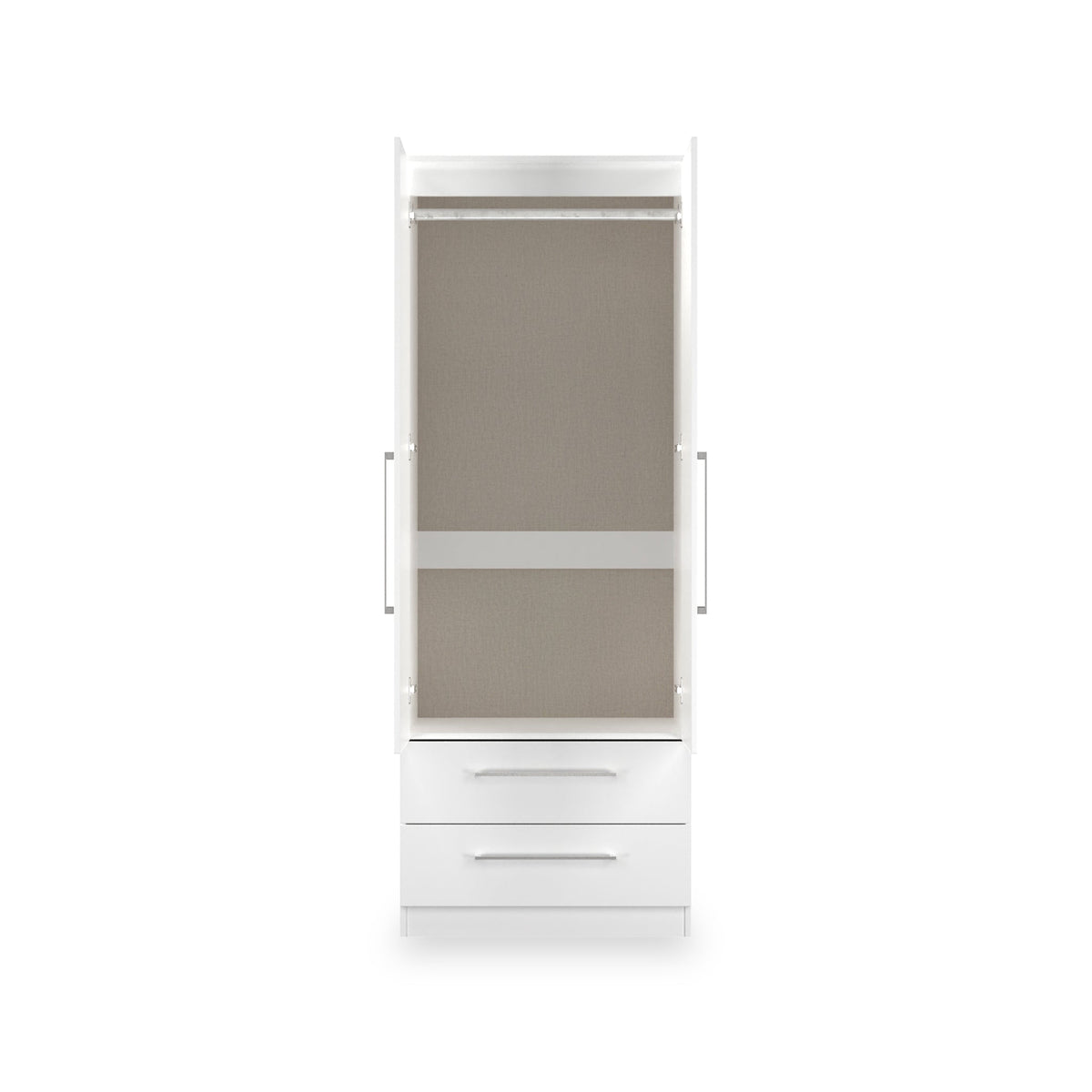 Ellington Double Wardrobe With Drawers