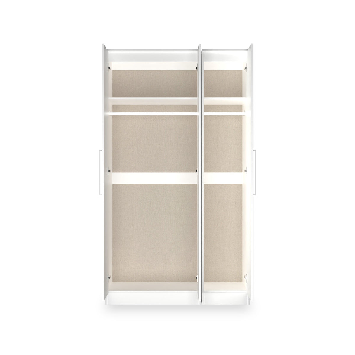 Ellington Triple Mirrored Wardrobe