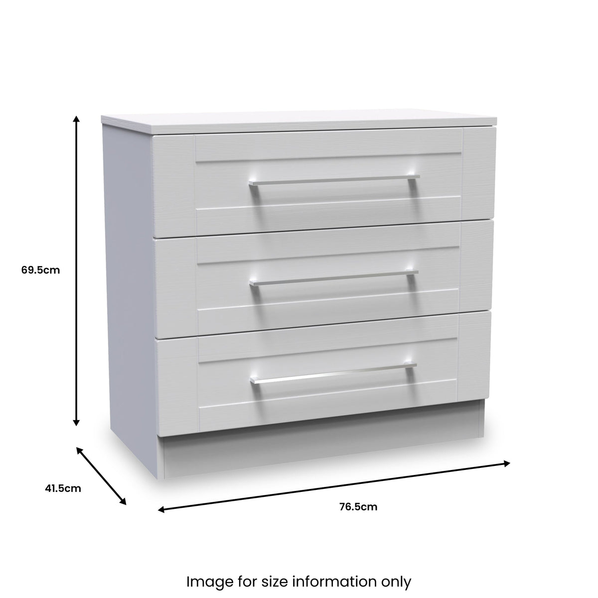 Bellamy 3 Drawer Chest