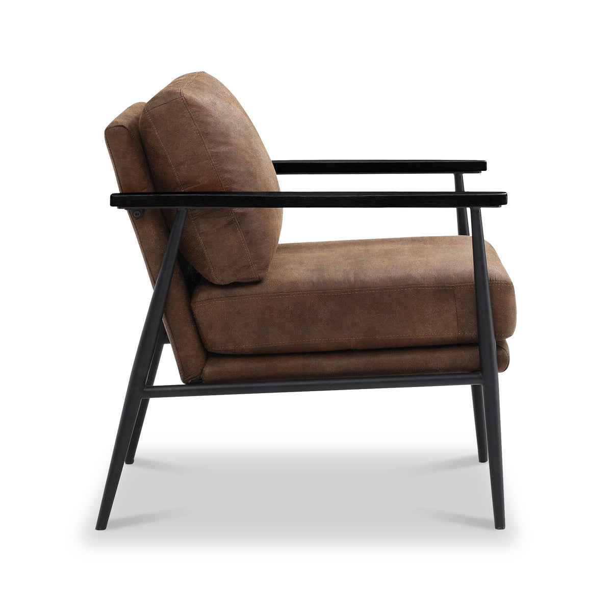 Loxley Faux Leather Accent Chair