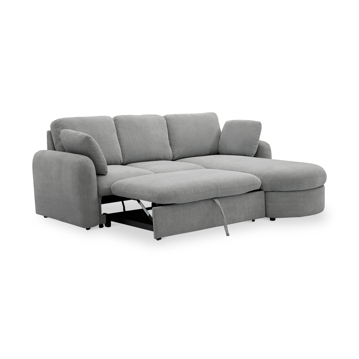 Belvere Curved Corner 3 Seater Sofa Bed