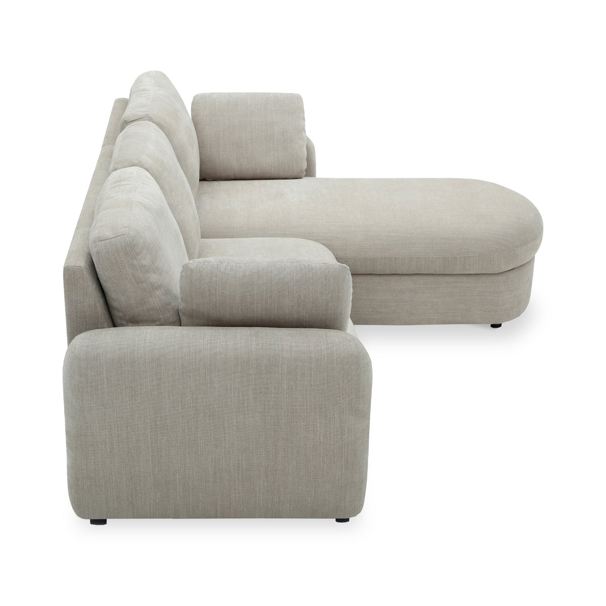 Belvere Curved Corner 3 Seater Sofa Bed