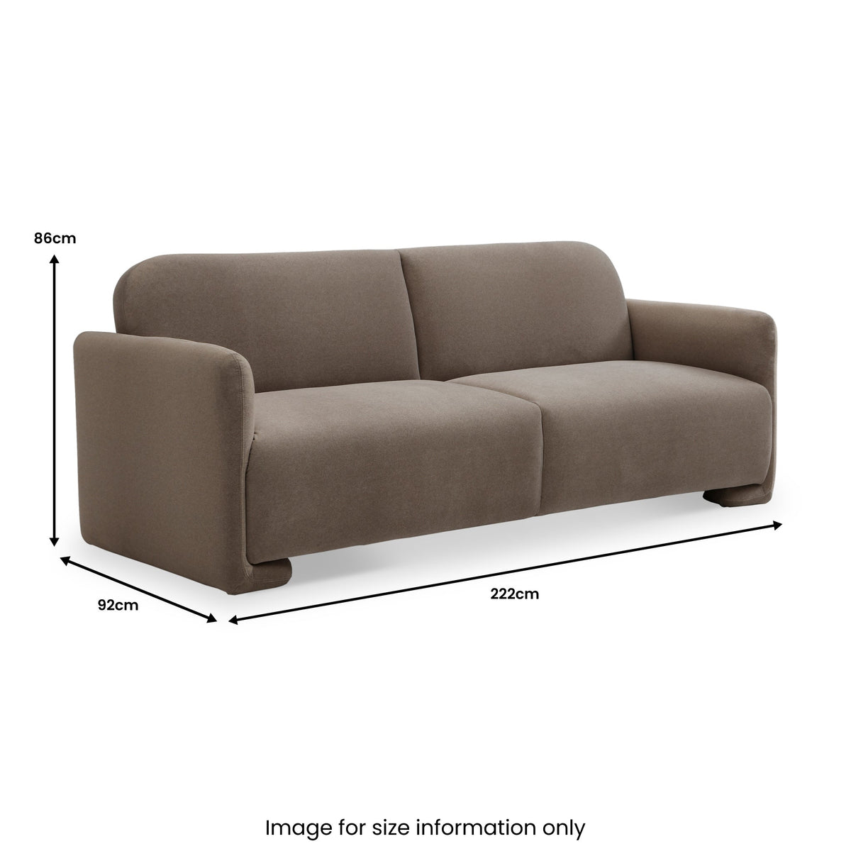 Oatley 3 Seater Sofa Bed