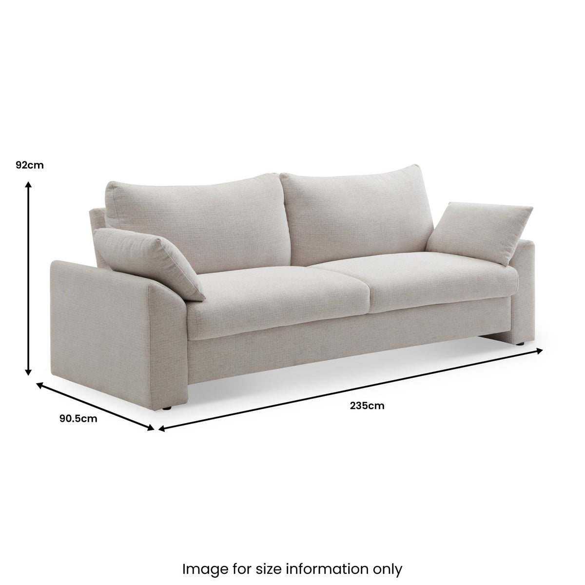 Elma 3 Seater Sofa Bed