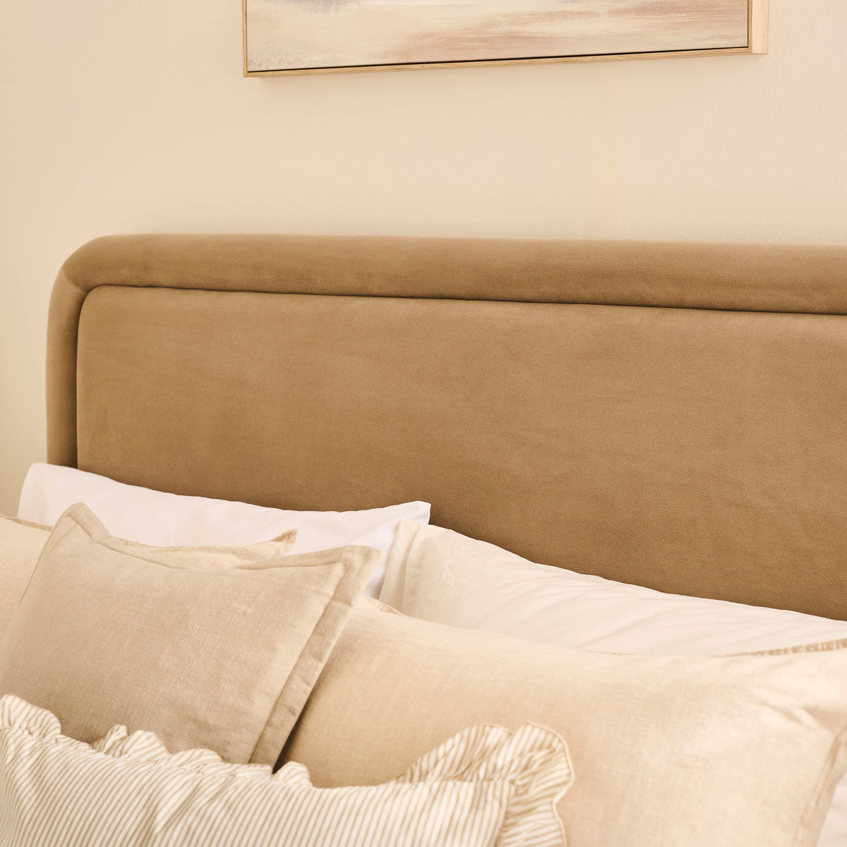 Robyn King Ottoman Bed - Driftwood