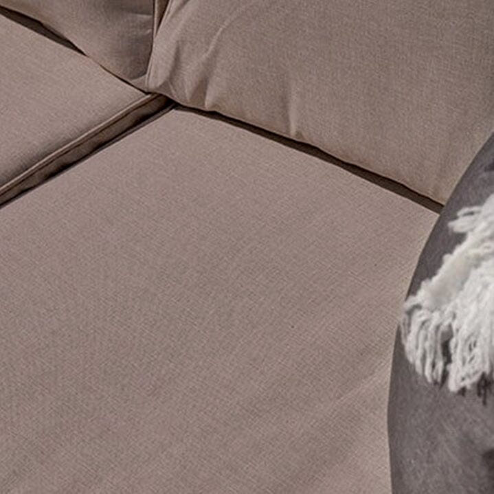 Rowan Middle Section Garden Cushion Covers - Grey