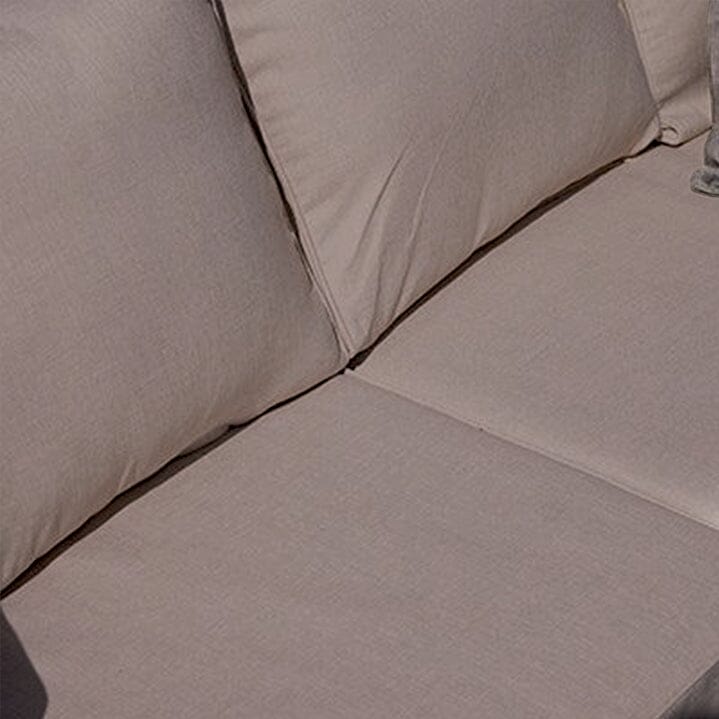 Rowan Arm Section Garden Cushion Covers - Grey
