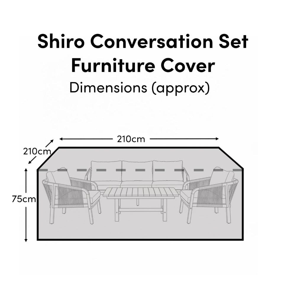 Outlet - Rectangular Rain Cover 210x210x75cm